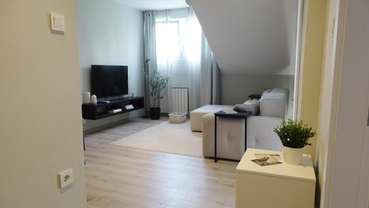 Petite Grey Apartment With Free Private Parking Zagreb Extérieur photo