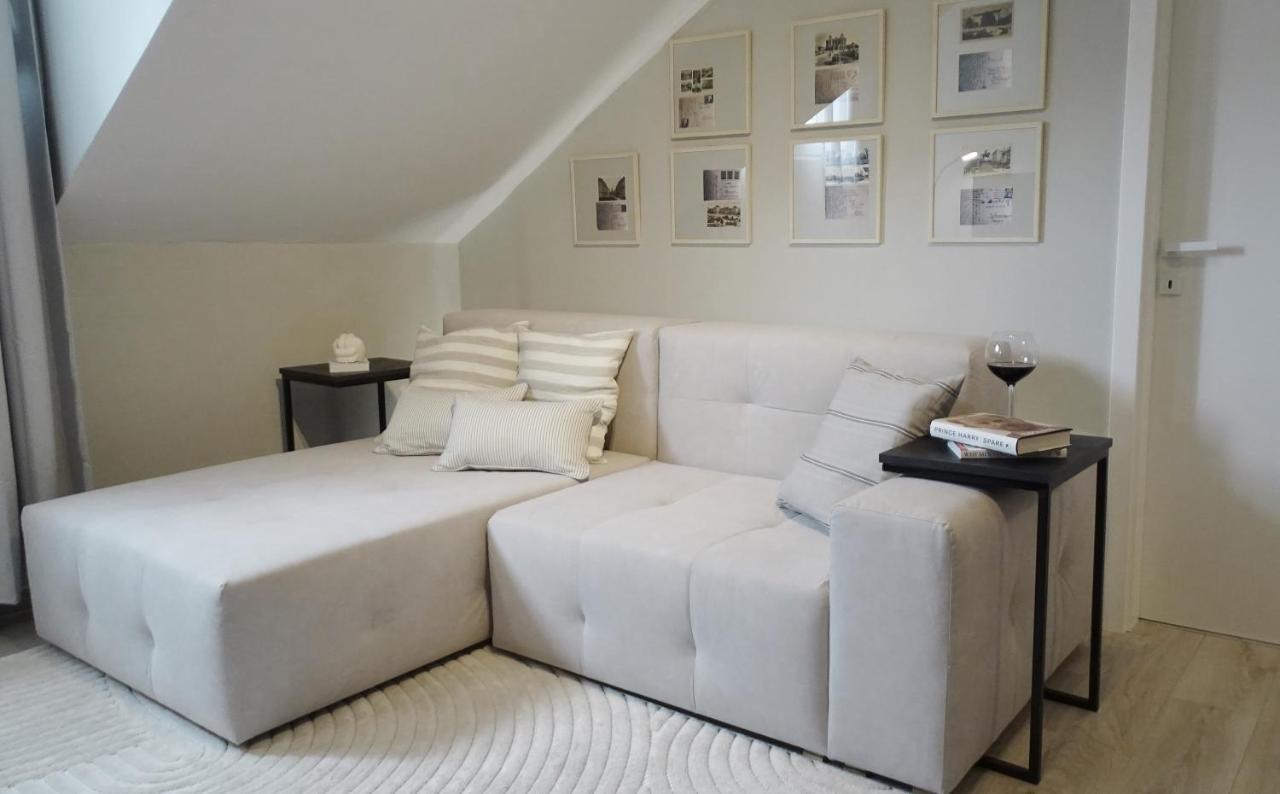 Petite Grey Apartment With Free Private Parking Zagreb Extérieur photo